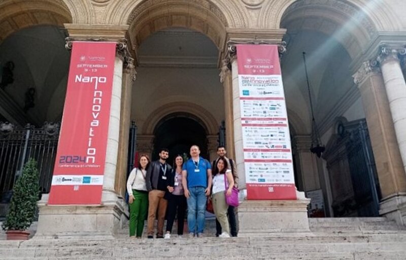 Institute of Atomic Physics and Spectroscopy represented at NanoInnovation 2024 event in Rome, Italy