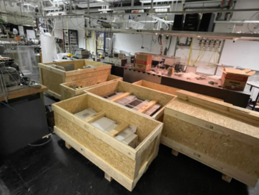 Lāzera sistēma sagatavota sūtīšanai